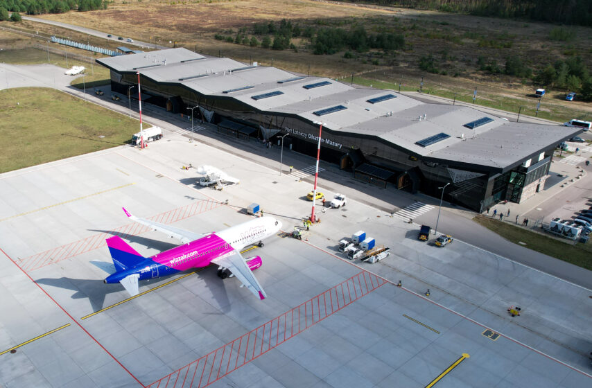 Wizz Air verbindet den Flughafen Olsztyn-Mazury erneut mit Dortmund