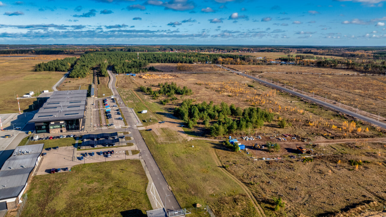 Fast 59 Hektar Investitionsfläche in der Nähe des Flughafens Olsztyn-Masuren
