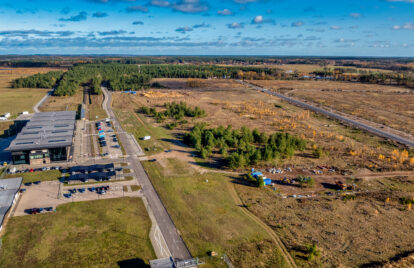 Fast 59 Hektar Investitionsfläche in der Nähe des Flughafens Olsztyn-Masuren