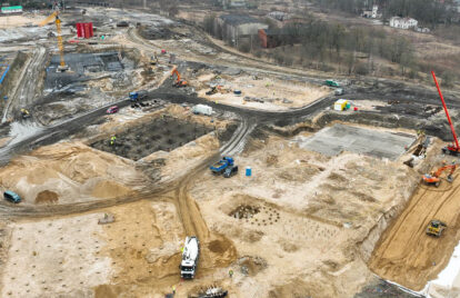 A bird’s-eye view of a major investment in Kętrzyn — construction worth 850 million PLN