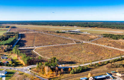 Tereny inwestycyjne w pobliżu Portu Lotniczego Olsztyn-Mazury