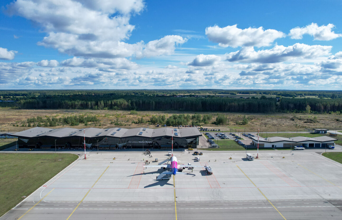 Ambitne plany Portu Lotniczego Olsztyn-Mazury w Szymanach