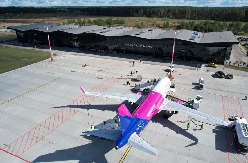 Najlepszy maj w historii Portu Lotniczego Olsztyn-Mazury