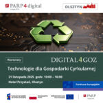 PARP4digital: Technologie dla Gospodarki Cyrkularnej – praktyczne warsztaty dla firm i innowatorów