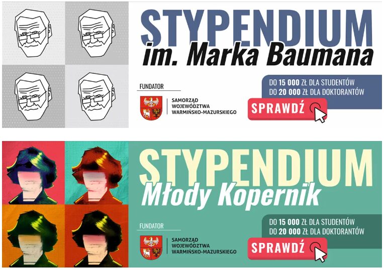 Zainwestuj w swoje pasje i przyszłość – stypendia dla studentów z Warmii i Mazur