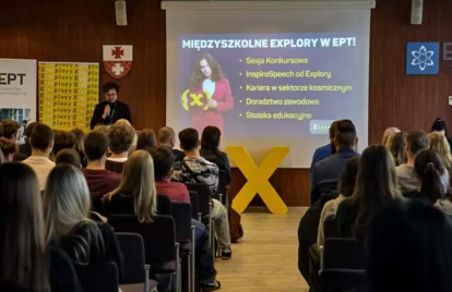 W Elblągu odbył się pierwszy w Polsce Międzyszkolny Konkurs Explory