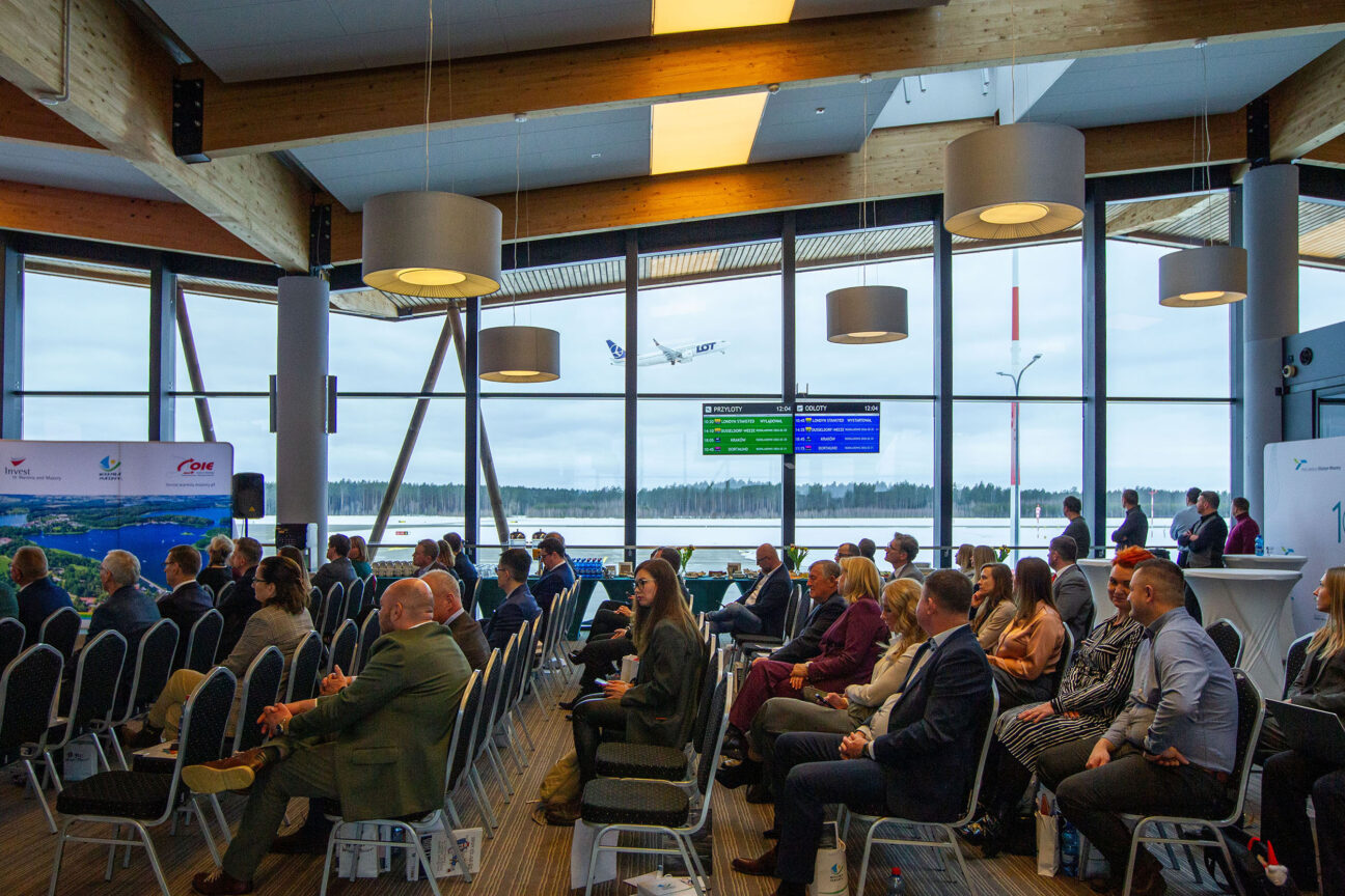Lotnisko jako impuls rozwojowy – konferencja w Porcie Lotniczym Olsztyn–Mazury