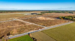 Uzbrojone tereny inwestycyjne przy Lotnisku Olsztyn-Mazury w Szymanach