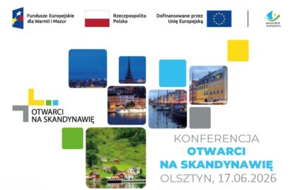 Save the date! „Otwarci na Skandynawię” już 17 czerwca 2026 r. w Olsztynie