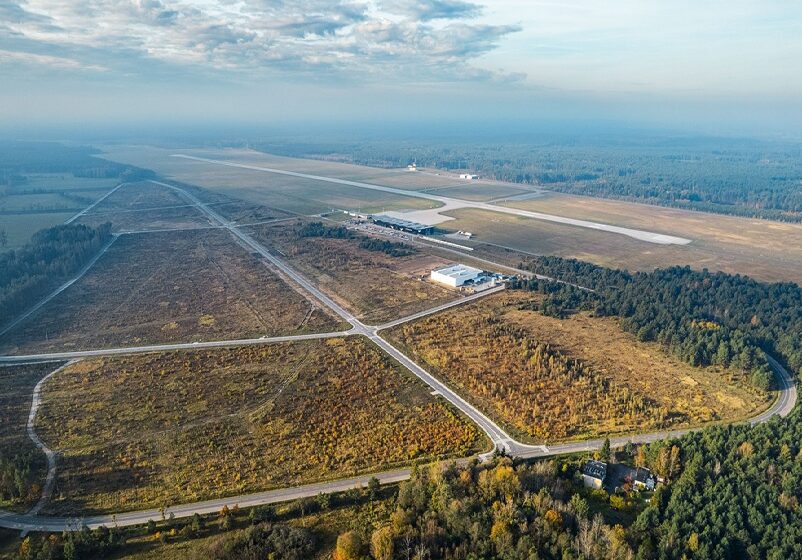 Przetarg na atrakcyjne działki inwestycyjne przy Porcie Lotniczym Olsztyn-Mazury
