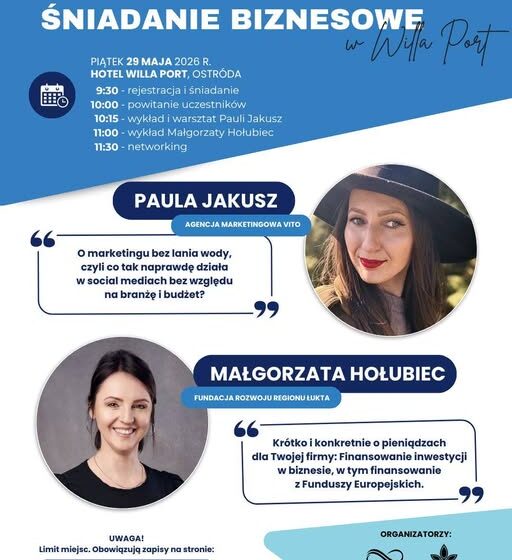 II Śniadanie Biznesowe w Ostródzie