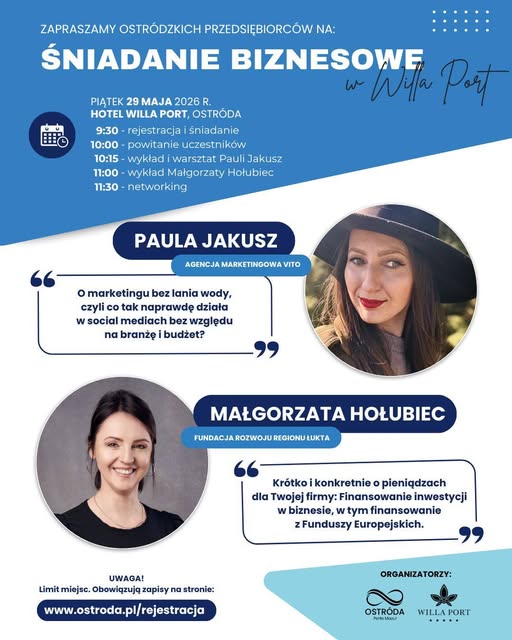 II Śniadanie Biznesowe w Ostródzie