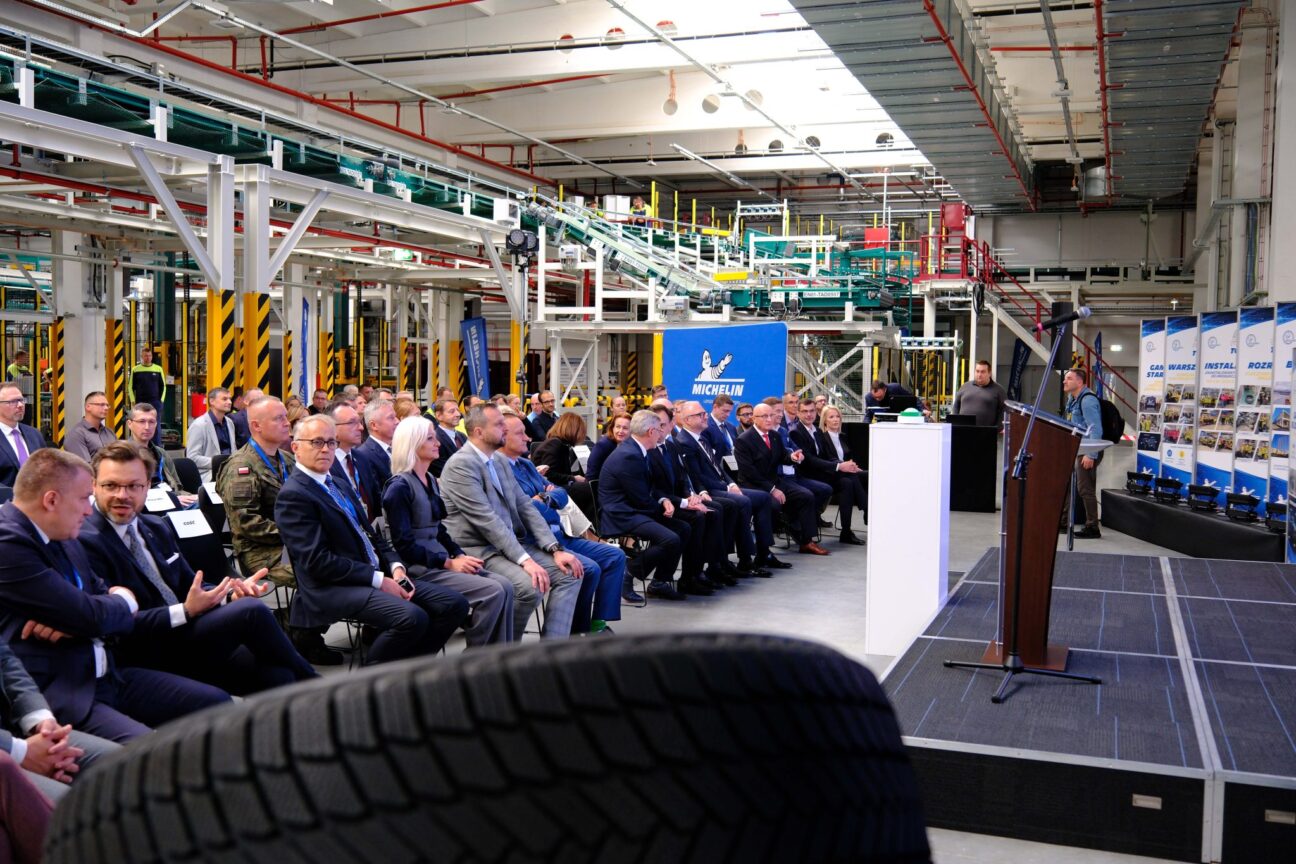 Michelin inwestuje w Olsztynie. Miliard złotych w nowe technologie i produkcję opon wysokich osiągów