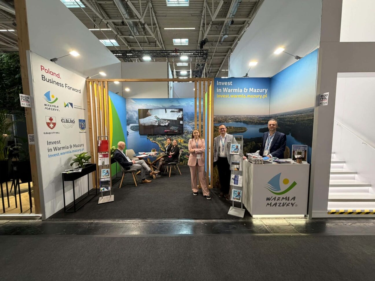 Warmia i Mazury na międzynarodowym rynku inwestycyjnym. Region zaprezentował swój potencjał podczas EXPO REAL 2026
